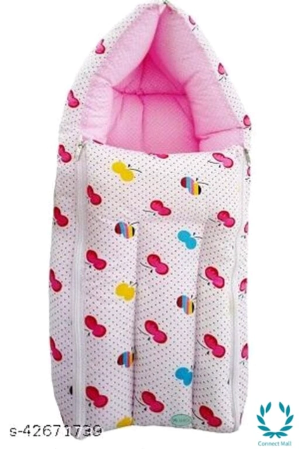 Dolphin52 - Baby Travel Carry Wrap Sleeping Bag - 0-2 Years, White, Jacquard, Print or Pattern Type:printed, Pack Of:1